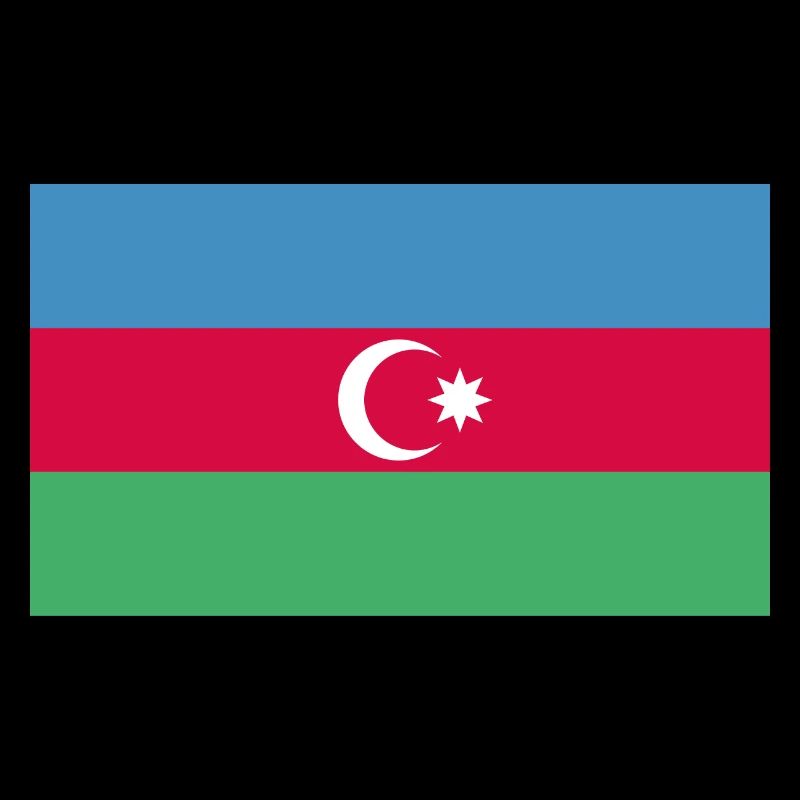 Drapeau de l’Azerbaïdjan Bayrak