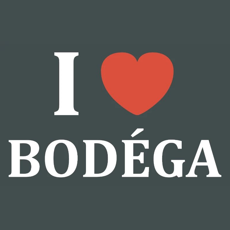 I Love Bodega Logo Tee