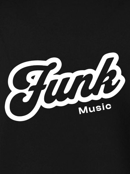 Funk Music Retro Script Logo