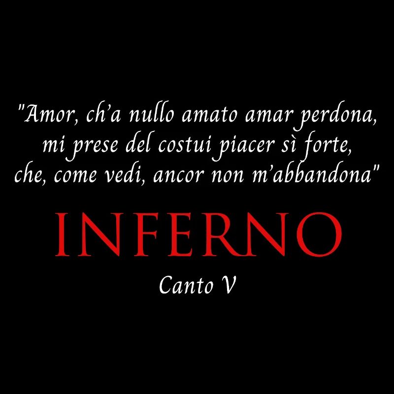 Inferno Canto V Divine Commedy Amor ch’ha nullo