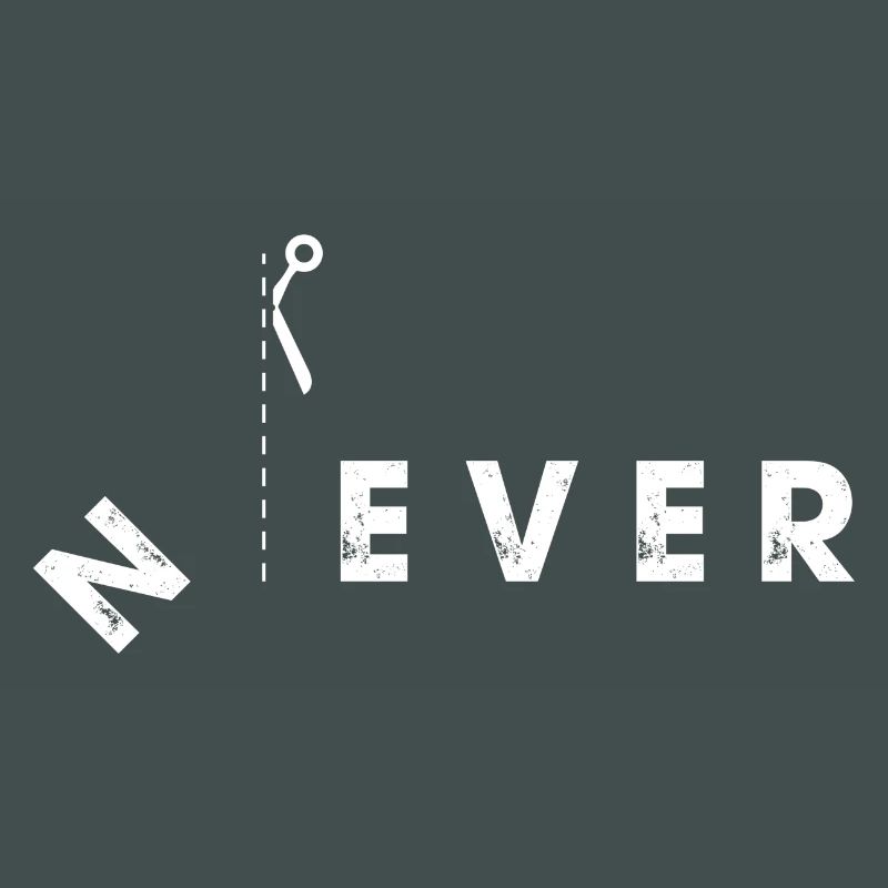 Conception de ciseaux Never Cut Boundaries