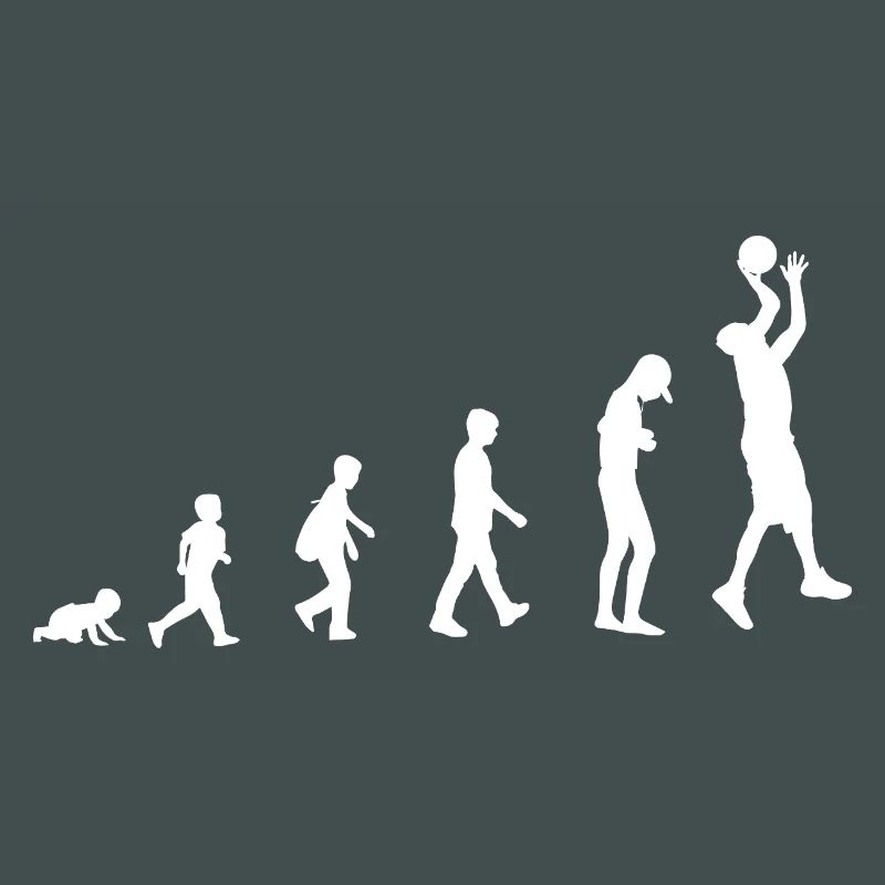 Evolution de bébé à basketteur / Sport