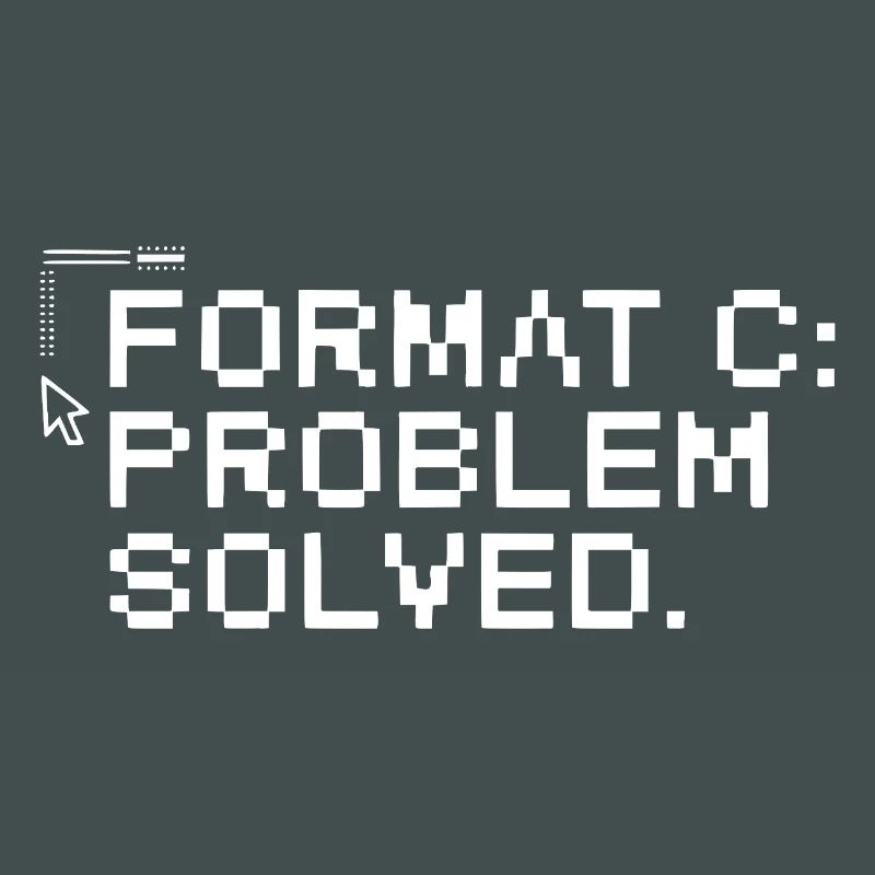 Format c: problem solved.