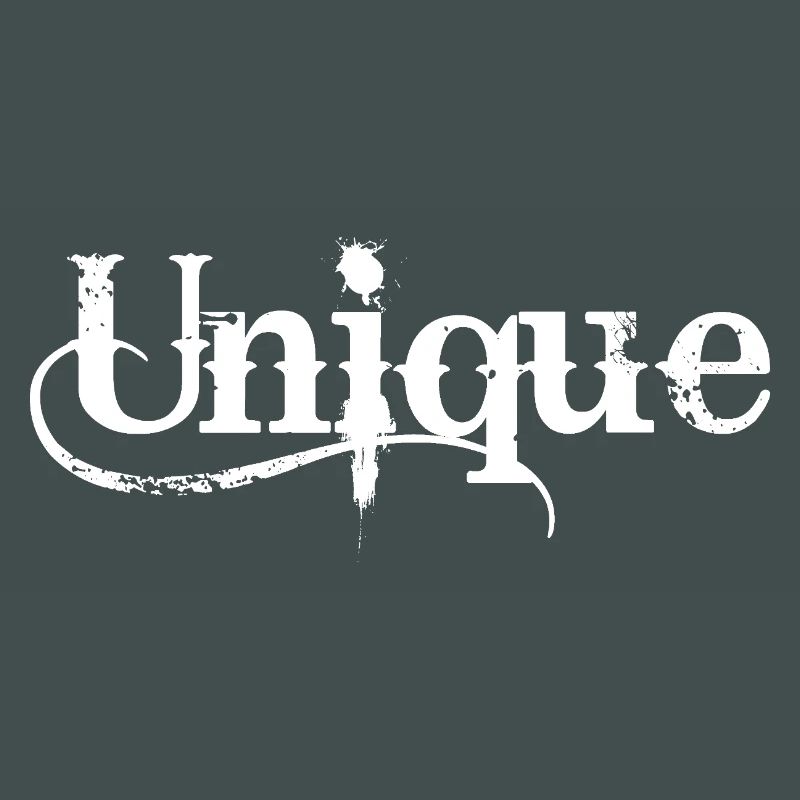 Unique Einzigartig Unikat Selbstwert Einzig Artig