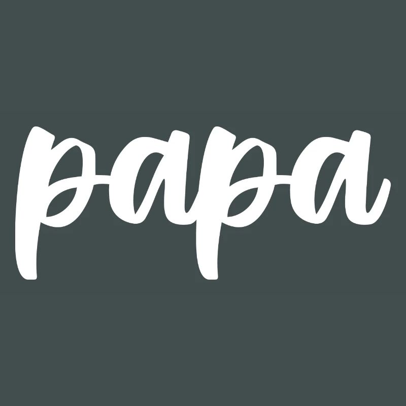 Dad: Elegant Calligraphy Design