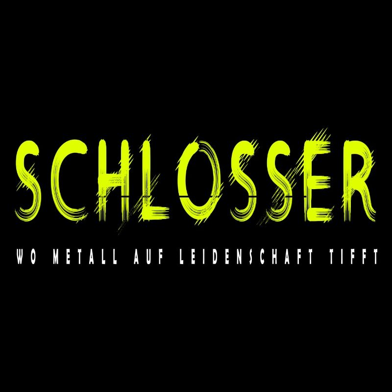 Schlosser Handwerker Design