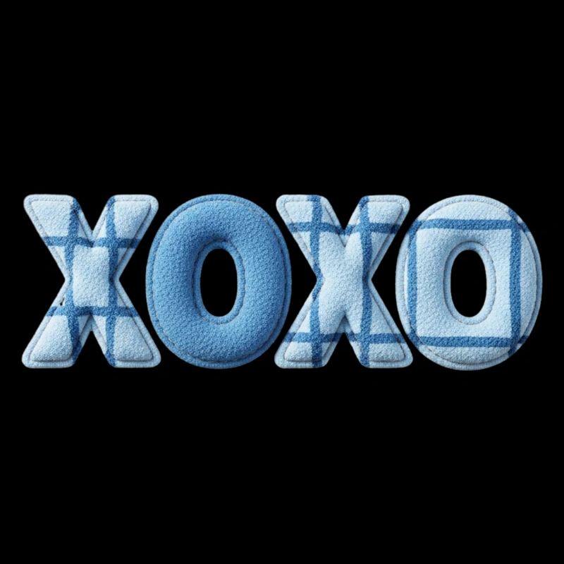 Look patchwork XOXO avec look tissu