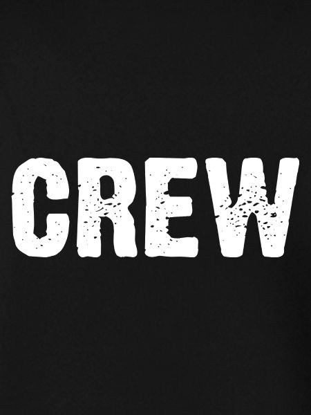 Crew Distressed Text