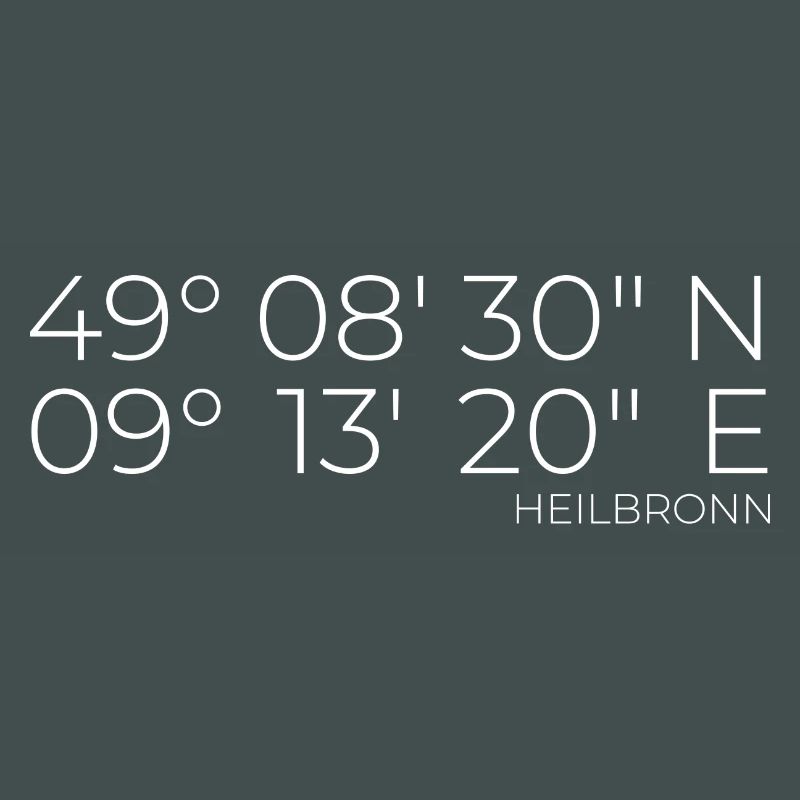 coordinates Heilbronn