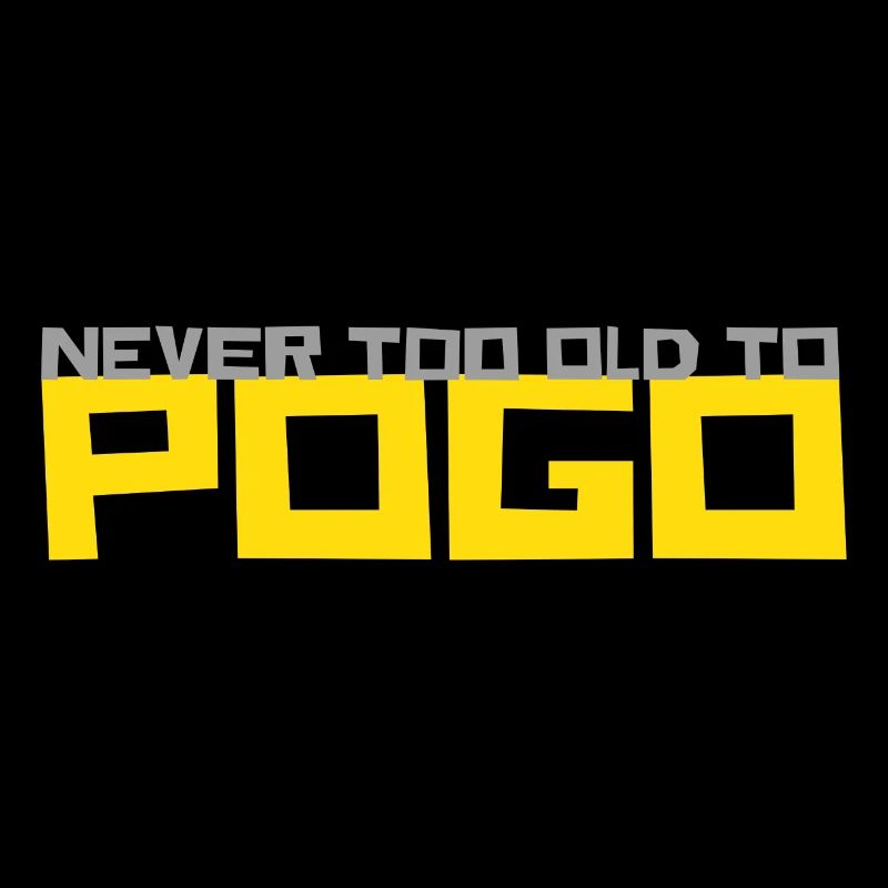 never too old to pogo