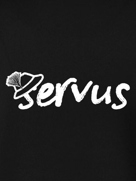 Servus Gruß mit Trachtenhut