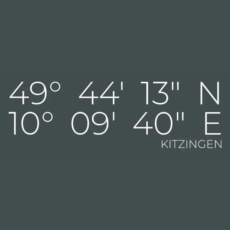 Coordinates Kitzingen