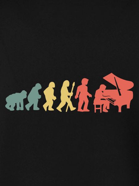 Klavierspieler Pianist Evolution