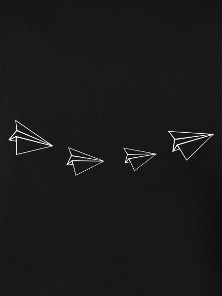 Papierflieger Linienkunst