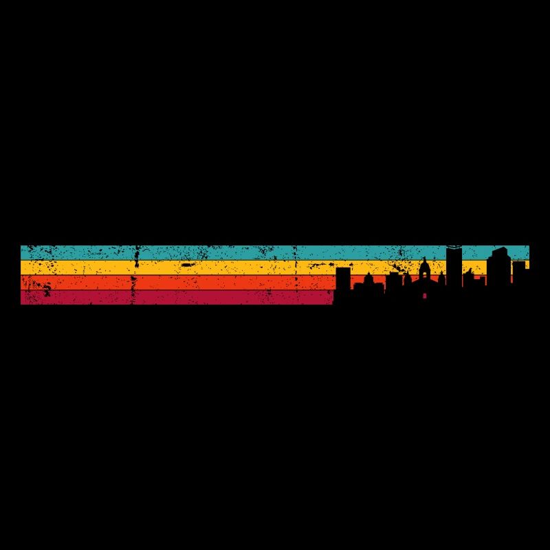Kingston upon hull skyline retro