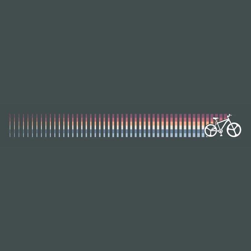 Gradient Barcode Sonnenuntergang