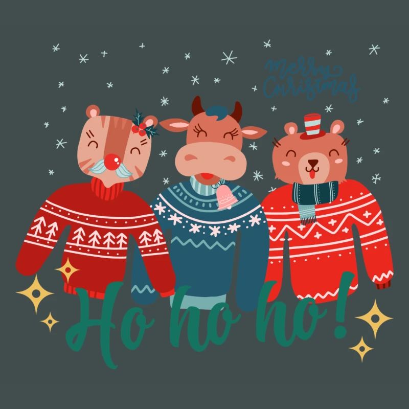 Laid de Noël Pull - Joyeux Noël
