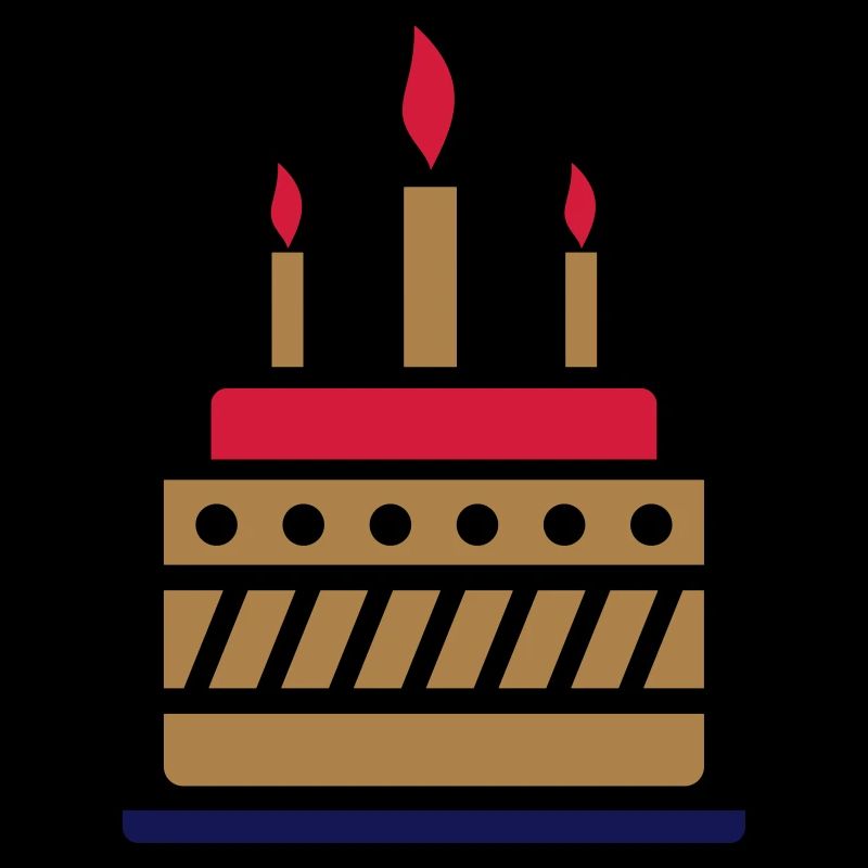 Cake pie birthday