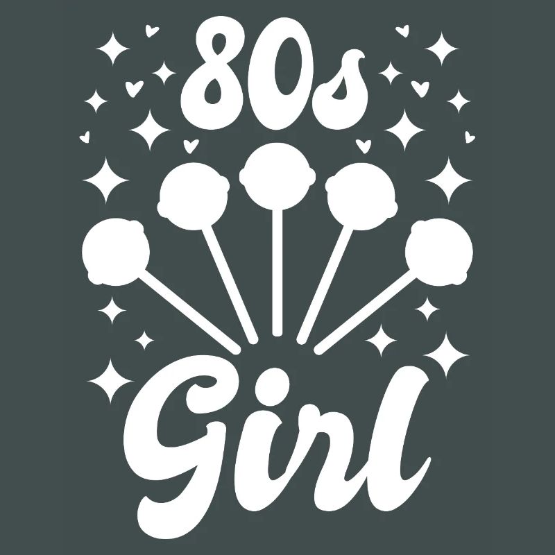 80er Jahre Mädchen