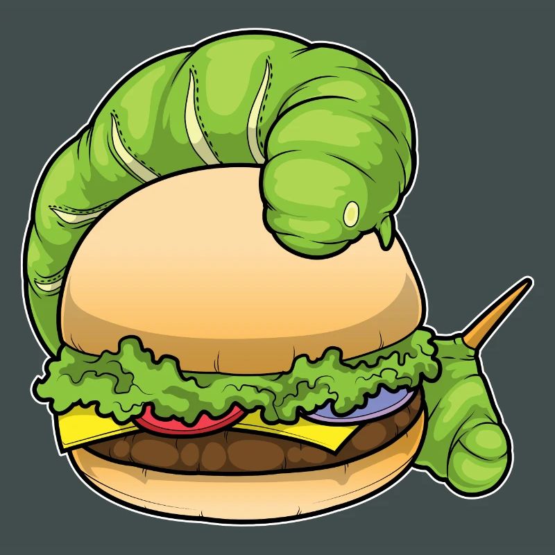 Raupe Burger