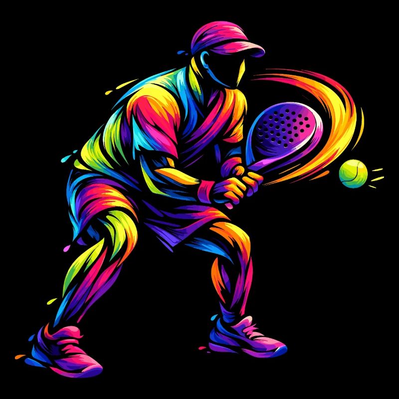Padelspieler Geschenk Kinder Junge Leidenschaft