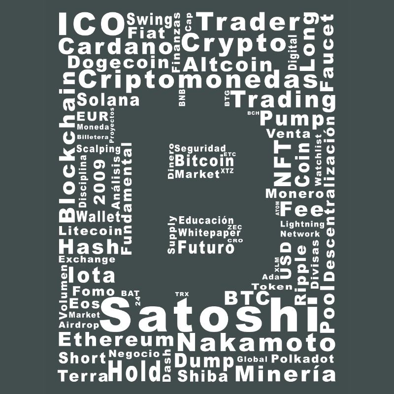 Satoshi Nakamoto Krypto-Collage