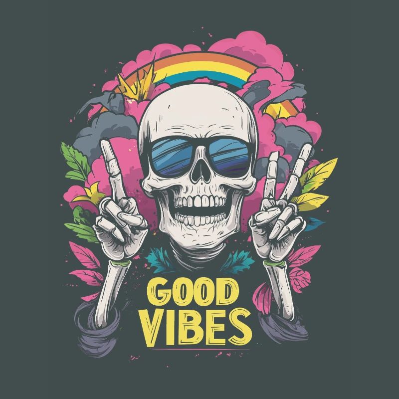 Skull Regenbogen