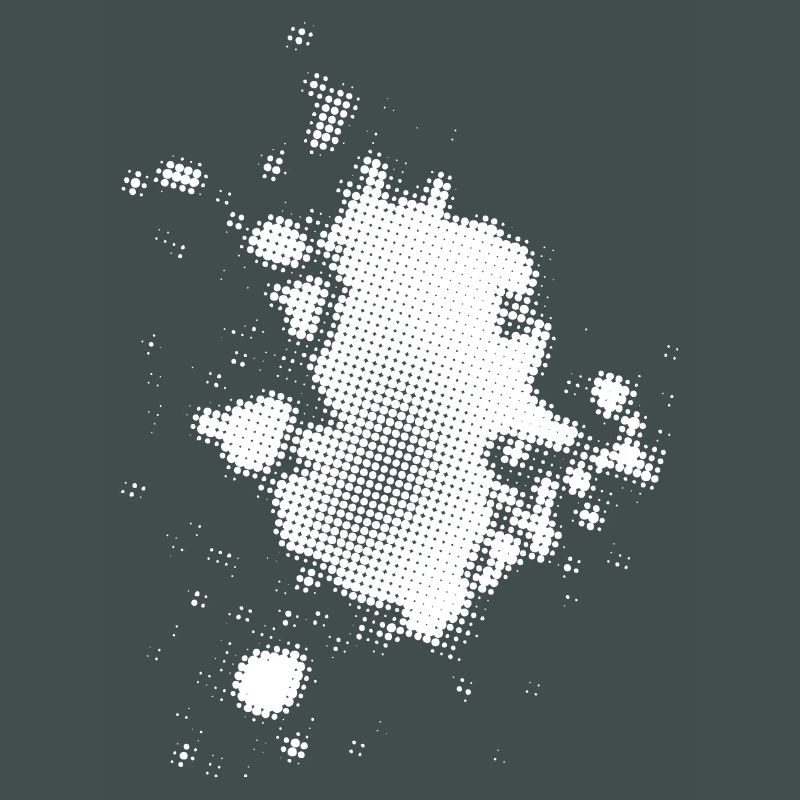 Flash, Dots Background Asymmetrical | rasterized