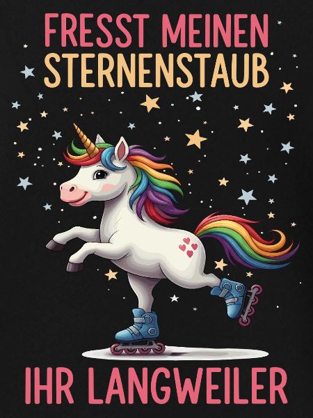 Rollschuh Einhorn