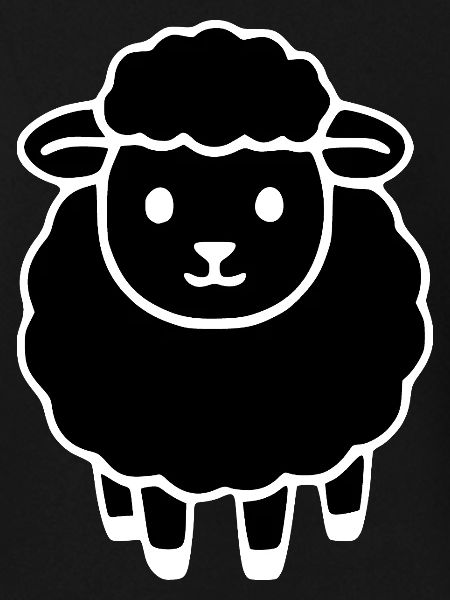 schwarzes Schaf