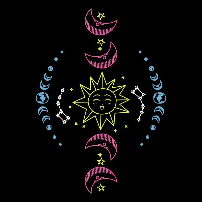 Sun Moon and Earth