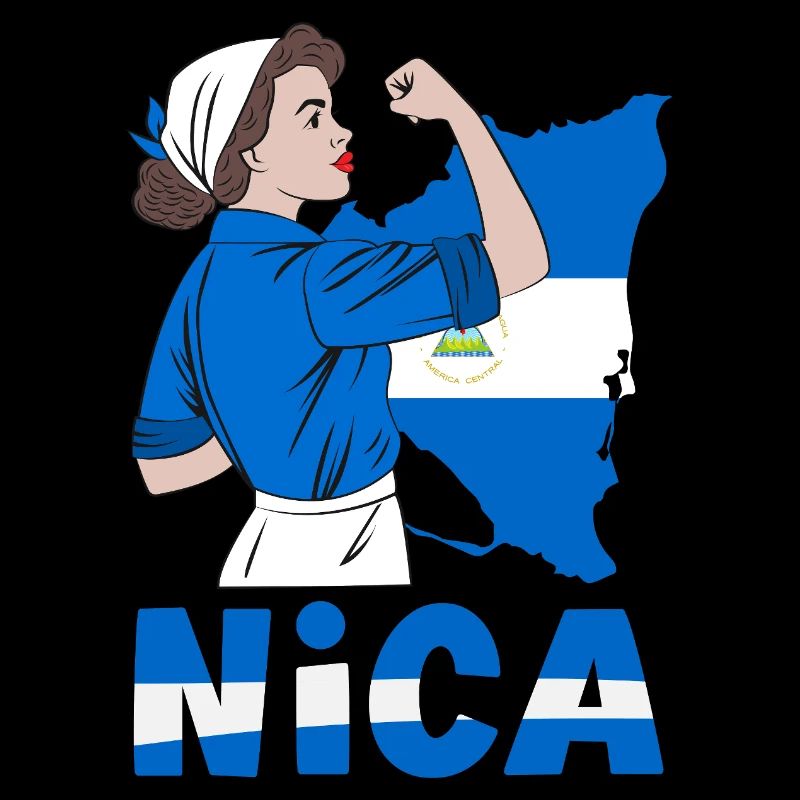 Nicaragua Flag Pride & Home