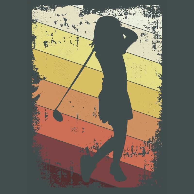 Golf Golfspielerin