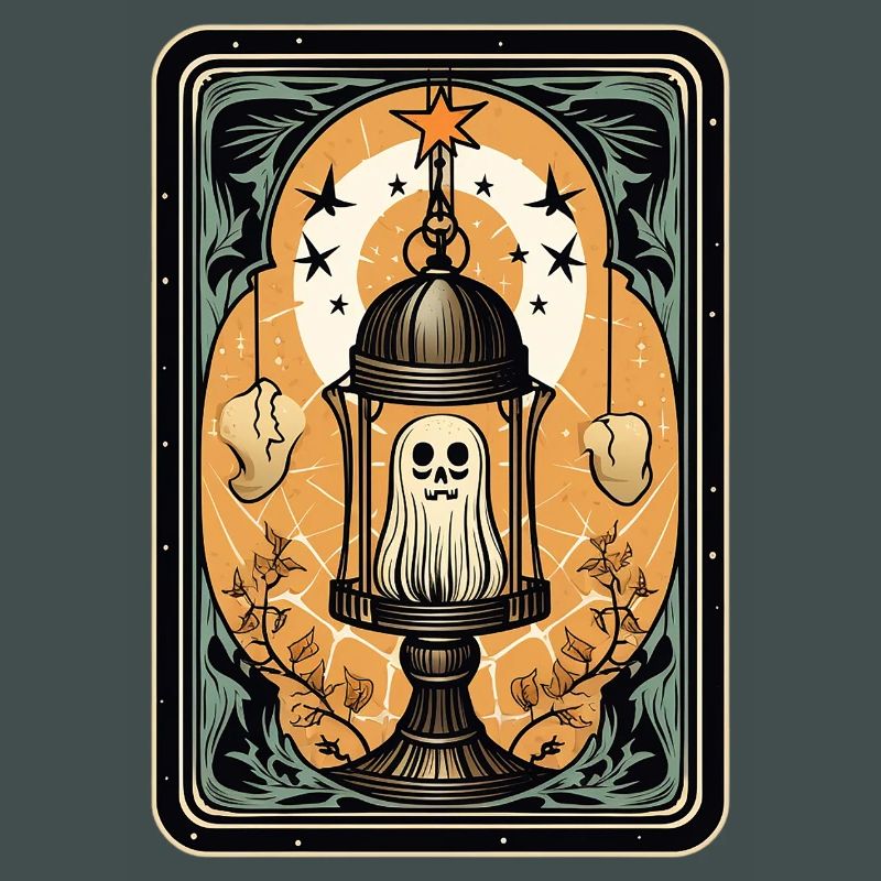 Geist in einem Käfig Tarot Käfig