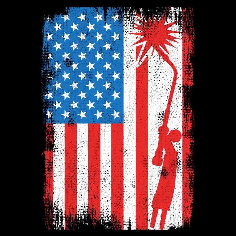 Drapeau de soudage des États-Unis