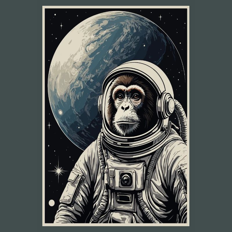 Astronaut Monkey