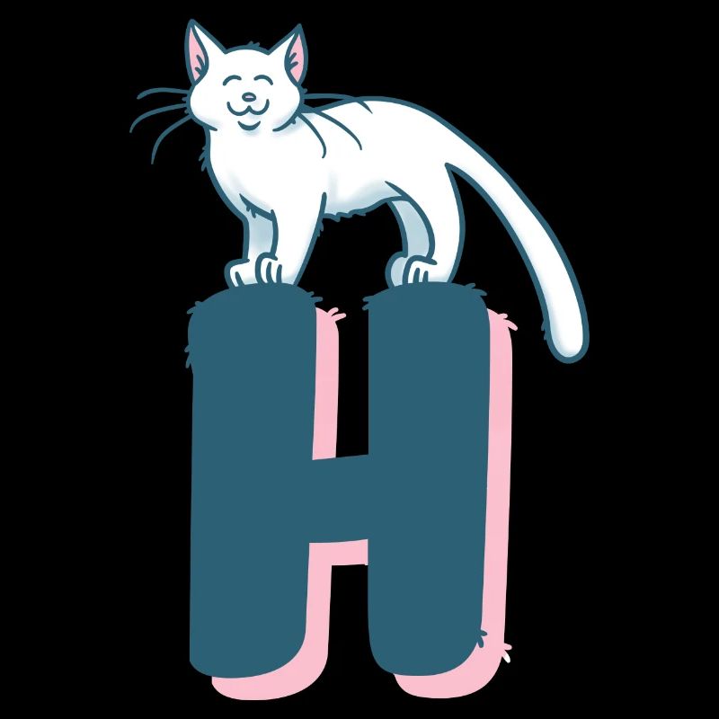 Cat Letter H