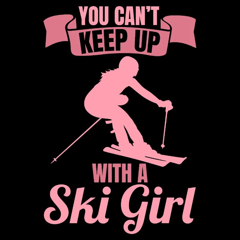 Skifahrerin