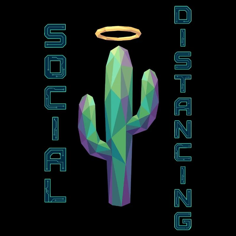 Social Distancing Kaktus