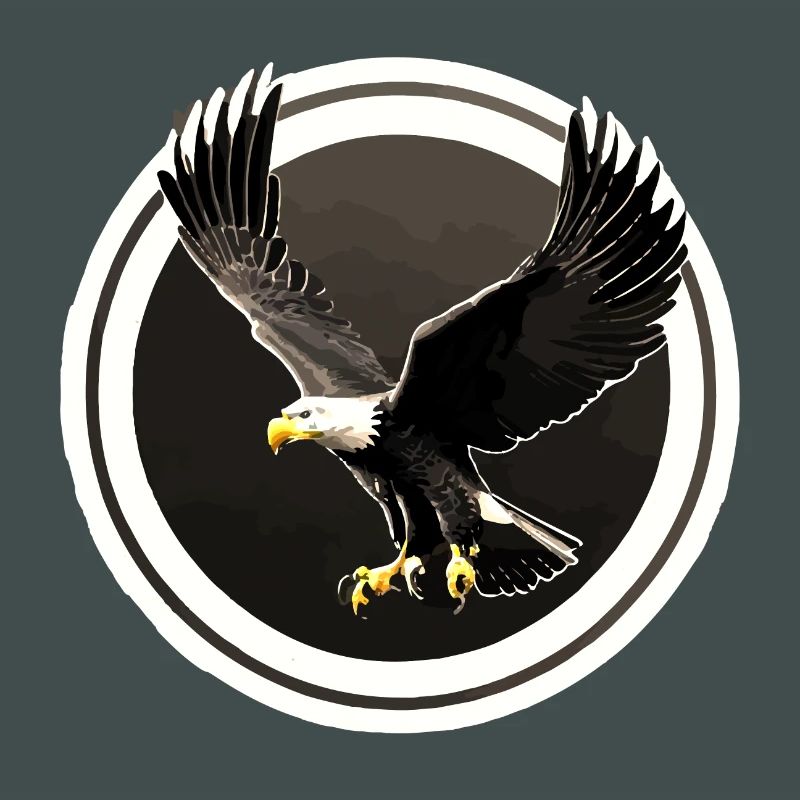 Logo Eagle en rond