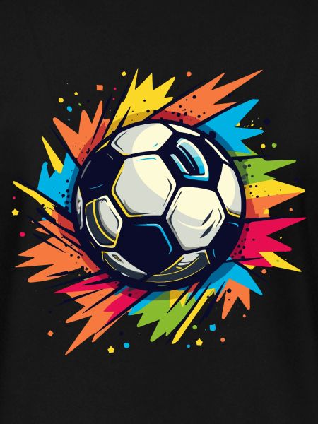 Fußball Graffiti