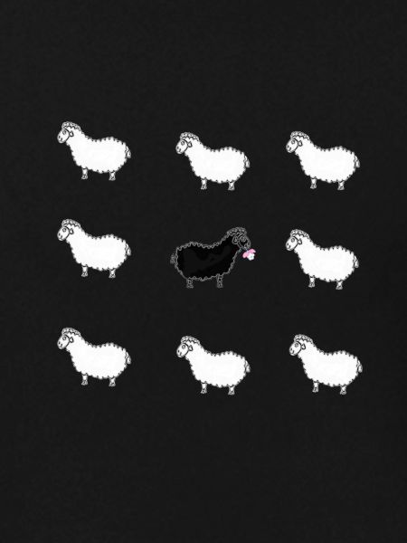 Das Schwarze Schaf.
