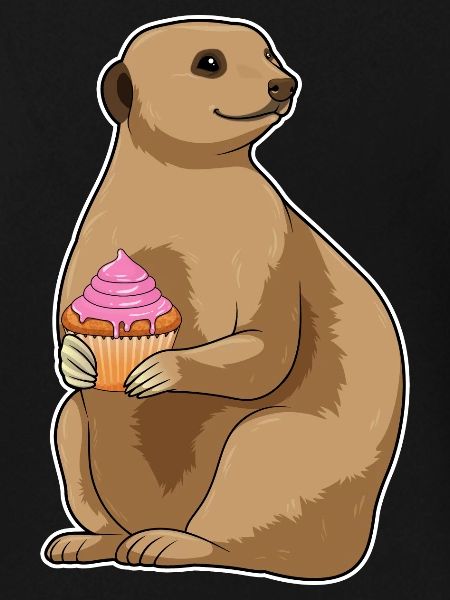 Erdmännchen Muffin