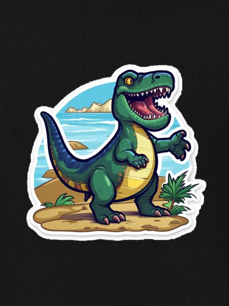 Der Trex Dino ist Unterwegs