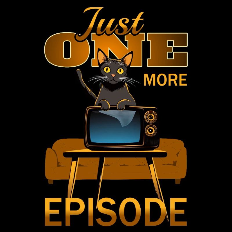 Cat on TV