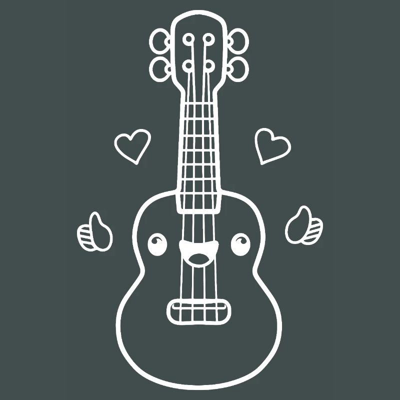Ukulele Comic Look