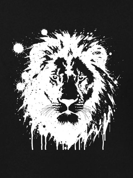 Lion Splash White