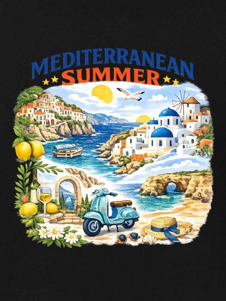 Mittelmeer-Sommer-Mosaik