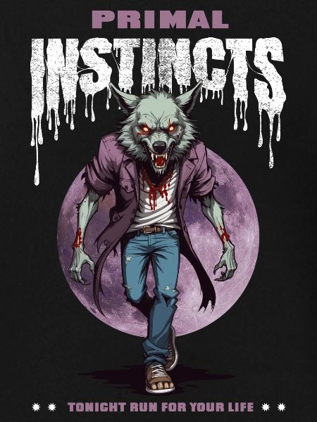 Werewolf at night