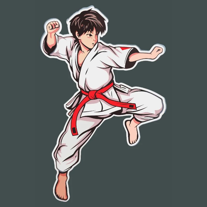 Karate Junge